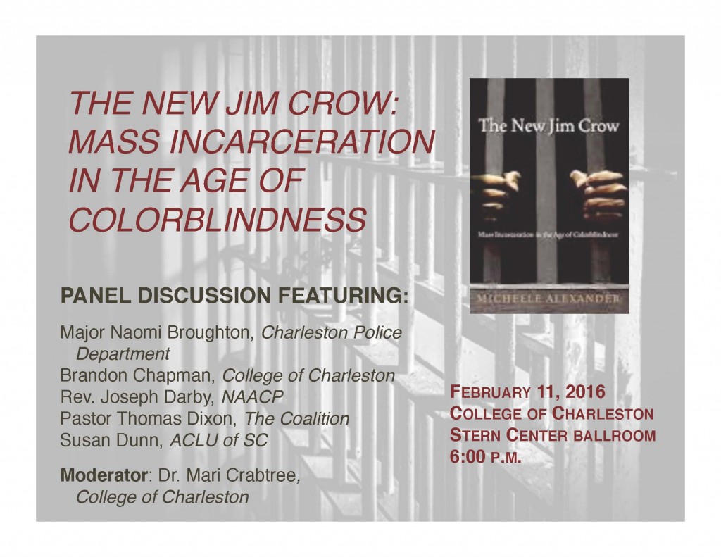 New-Jim-Crow-Flyer-1024x791 Panel Discussion - The New Jim Crow:  Mass Incarceration in the Age of Colorblindness