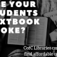 Are your students textbook broke? CofC Libraries can help find affordable options.