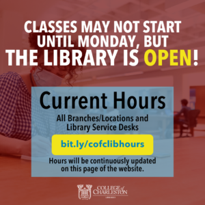 Spring 2021 Library Hours