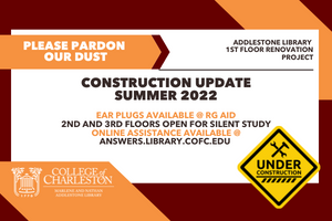 Addlestone Library Construction Update Graphic