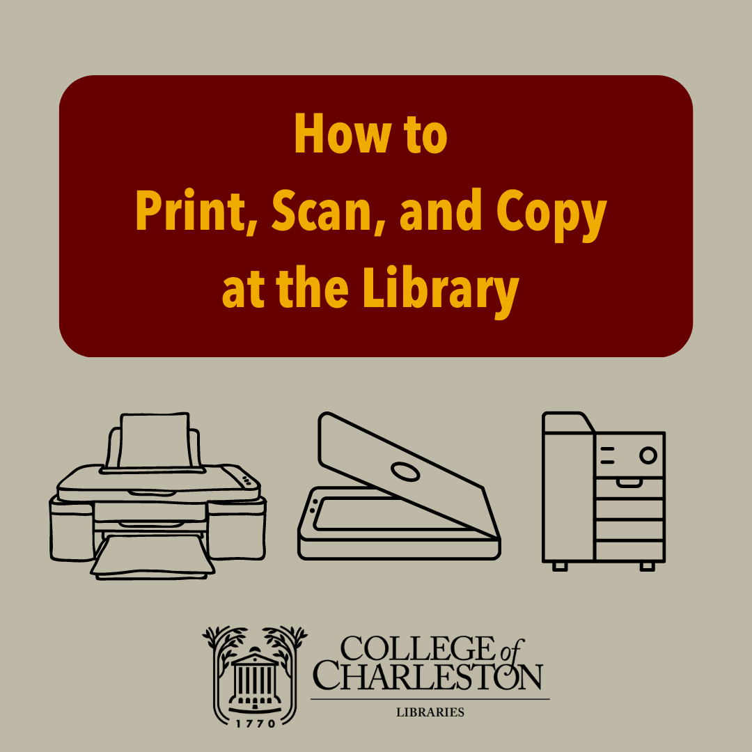 How to Print, Scan, and Copy at the Library