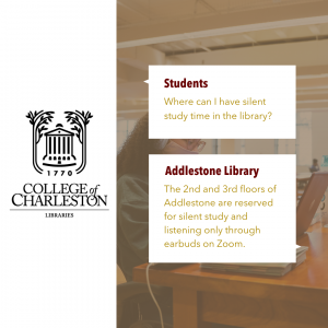 Study Spaces at Addlestone Library