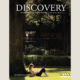 Front cover of Discovery Magazine with photo student reading