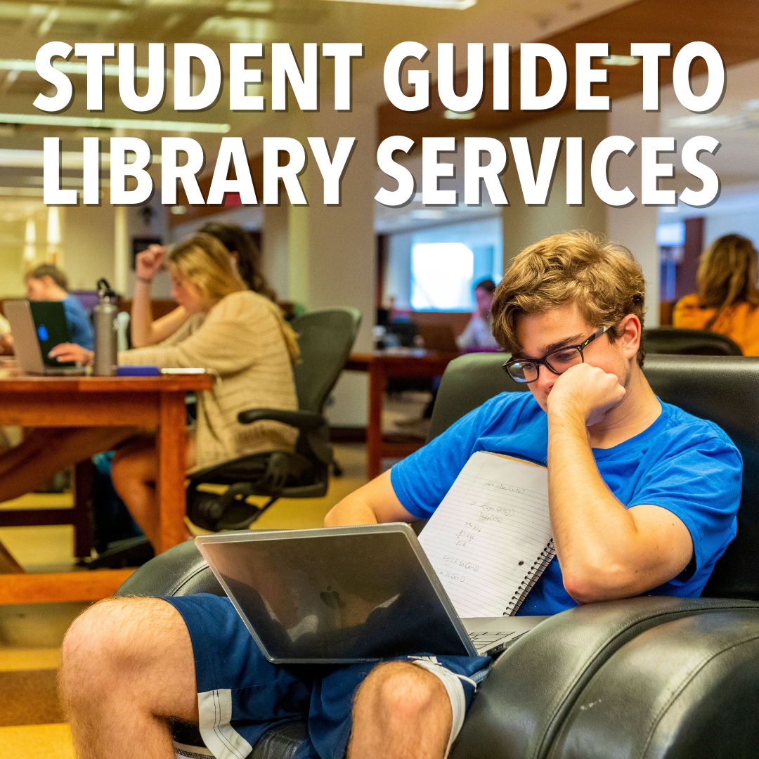 Students studying in Addlestone Library